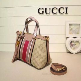 Gucci  Rania Original GG Canvas Top Handle Bag Pink 353114