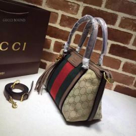 Gucci  Rania Original GG Canvas Top Handle Nude Bag 353114