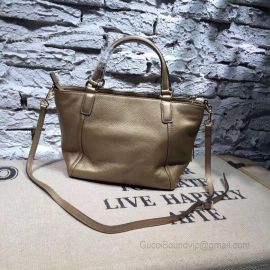 Gucci Soho Leather 2Way Bag Hand Bag Gold 369176