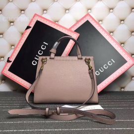 Gucci GG Marmont Leather Top Handle Mini Bag Pink 442622
