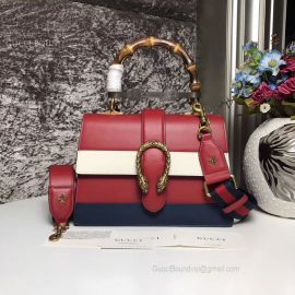 Gucci Dionysus Medium Top Handle Bag Dark Red 448075