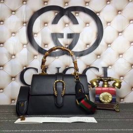 Gucci Dionysus Medium Top Handle Bag Deep Black 448075