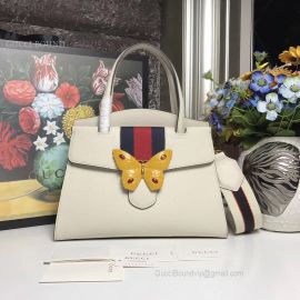 Gucci Totem Medium Top Handle Bag Ivory 505344