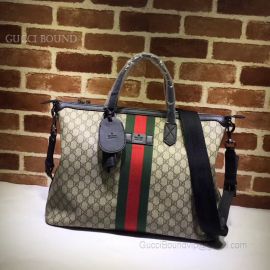 Gucci Web GG Supreme Duffle Black 359261