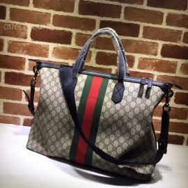 Gucci Web GG Supreme Duffle Black 359261