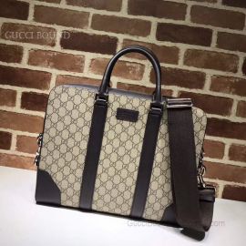 Gucci GG Supreme Briefcase Black 474135