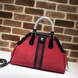 Gucci ReBelle Medium Top Handle Bag Red 516459