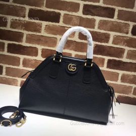 Gucci ReBelle Medium Top Handle Bag Black 516459