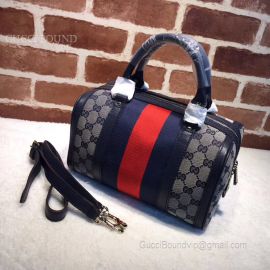 Gucci Vintage Web Original GG Boston Bag Red 269876