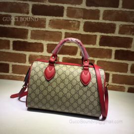 Gucci Red GG Small Top Handle Bag 409529