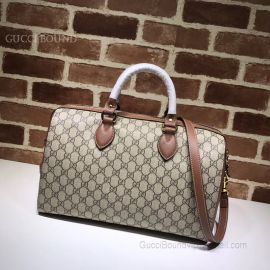 Gucci GG Supreme Guccissima Convertible Boston Bag Brown 409527