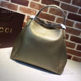 Gucci Soho Leather Tote Gold 282309