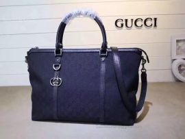 Gucci GG Pattern 2WAY Shoulder Boston Bag Dark Blue 339550