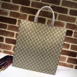 Gucci Pattern Print Soft GG Supreme Toteviolet Dog 450950