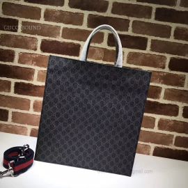 Gucci Men Soft GG Supreme Tote Tiger And Snake 495559