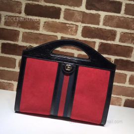 Gucci Ophidia Medium Top Handle Tote Red 512957