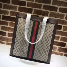 Gucci Ophidia Soft GG Supreme Large Tote Brown 519335