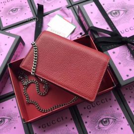 Gucci Dionysus Calfskin Leather Shoulder Bag Red 476430