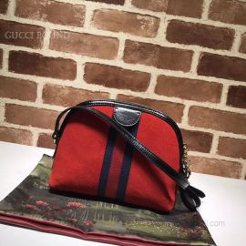 Gucci Ophidia Small Shoulder Bag Red 499621