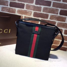 Gucci Web Small Messenger Bag Black 387111