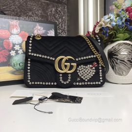 Gucci GG Marmont Bag Black 443496