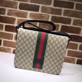 Gucci GG Supreme Messenger Bag Ecru 475432