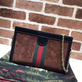 Gucci Ophidia GG Medium Shoulder Bag Coffee 503877