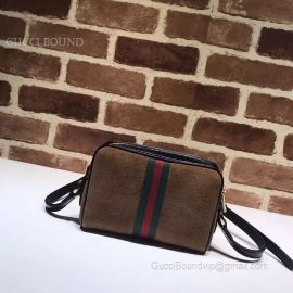 Gucci Ophidia GG Supreme Small Shoulder Bag Coffee 517350