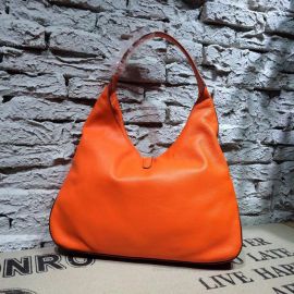 Gucci Jackie Soft Leather Hobo Bag Orange 362968