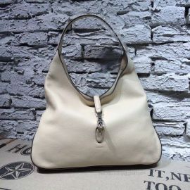 Gucci Jackie Soft Leather Hobo Bag White 362968