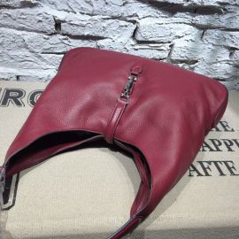 Gucci Jackie Soft Leather Hobo Bag Wine 362968