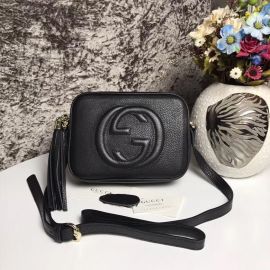 Gucci Soho Small Leather Disco Black Bag 308364