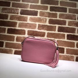 Gucci Soho Small Leather Disco Pink Bag 308364