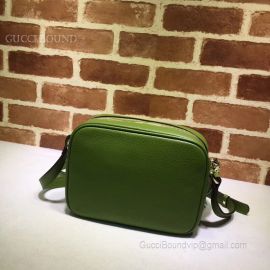 Gucci Soho Small Light Green Leather Disco Bag 308364