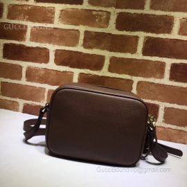 Gucci Soho Small Coffee Leather Bag 308364