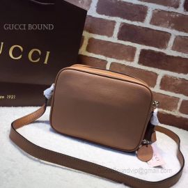 Gucci Soho Small Leather Disco Brown Bag 308364