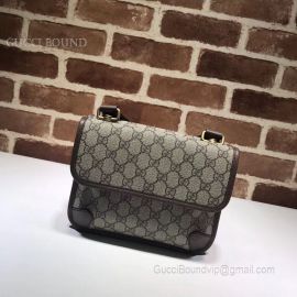 Gucci GG Supreme Small Messenger Bag Gray 501050