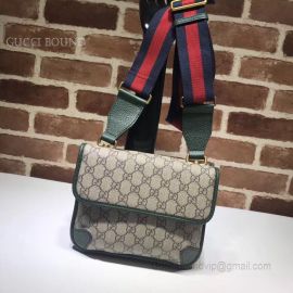 Gucci GG Supreme Small Messenger Bag Green 501050