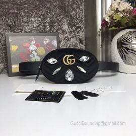 Gucci GG Marmont Belt Bag Black 476434