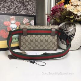 Gucci GG Supreme Belt Bag Gray 493930