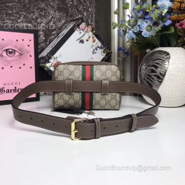 Gucci Ophidia GG Supreme Small Belt Bag Brown 517076