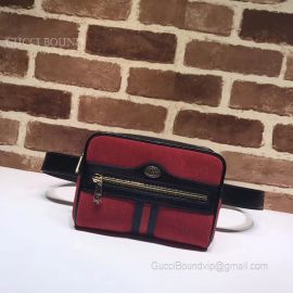 Gucci Ophidia Small Belt Bag Dark Red 517076