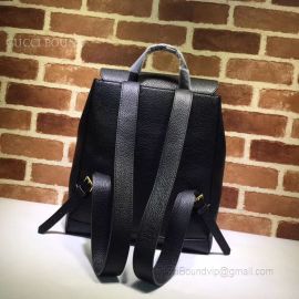 Gucci GG Marmont Leather Backpack Black 429007 