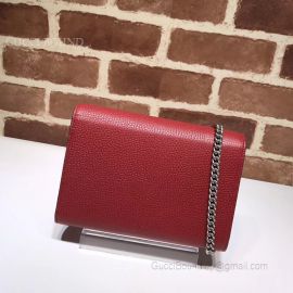 Gucci Dionysus Leather Mini Chain Bag Wine 401231