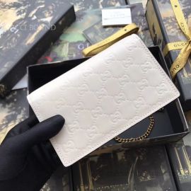 Gucci Signature Mini Bag With Cherries White 481291