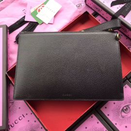 Gucci Leather Pouch GG 495066