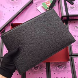 Gucci Calfskin Black Pouch 516928