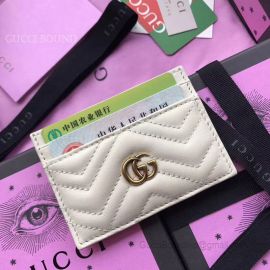 Gucci GG Marmont Card Case White 443127