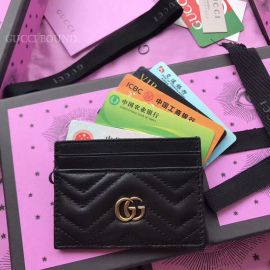 Gucci GG Marmont Card Case Black 443127