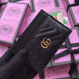 Gucci GG Marmont Card Case Black 443127